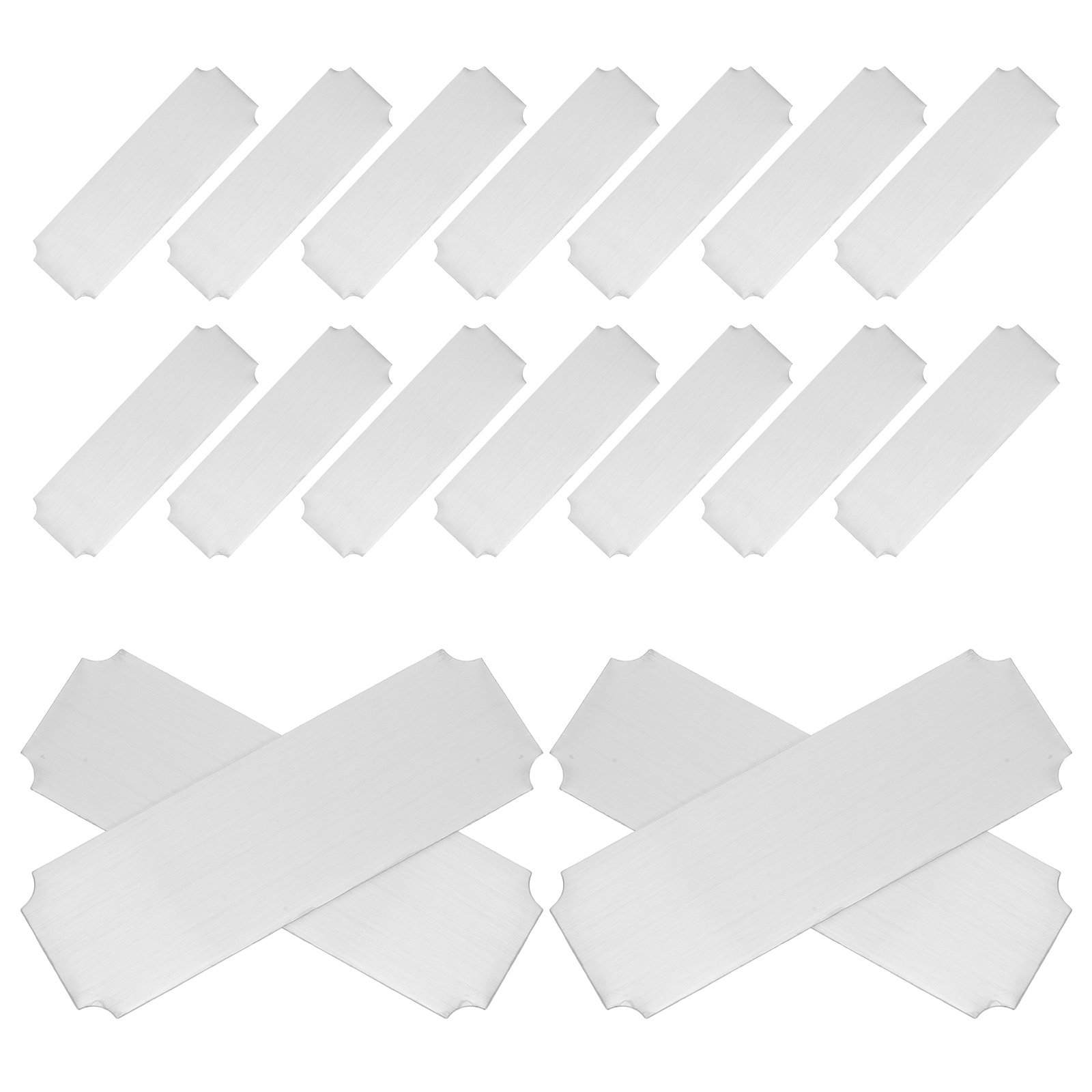 Desk Name Plate - 20 pcs Name Id Holder Halloween