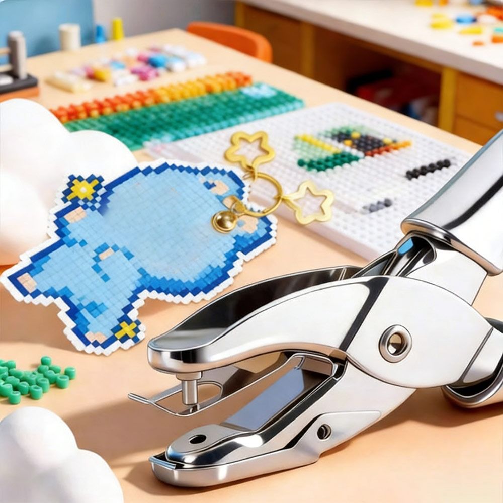New Metal Perler Beads Hole Pu - Paper Punch 3 Hole review and price