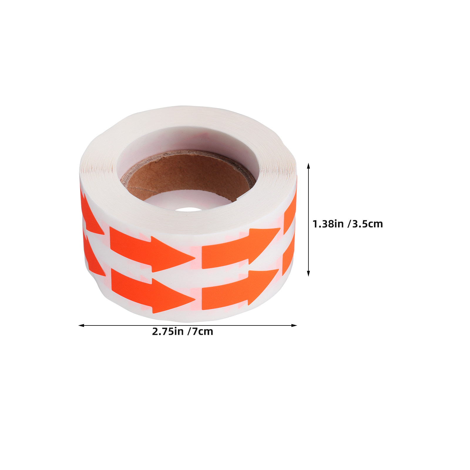 Fluorescent Arrow Stickers 2 R - Sticker Label Roll review and price