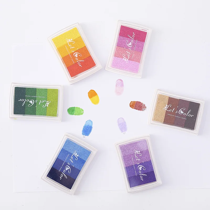 1PCS 4 colors Inkpad Ink stamp - Self Inking Stamp review and price