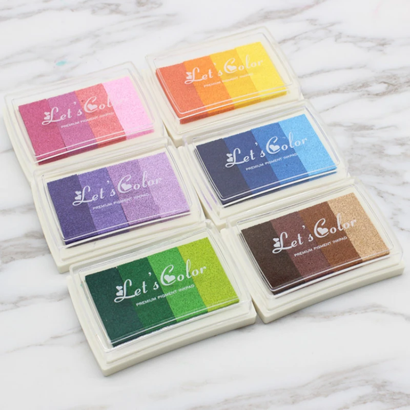 1PCS 4 colors Inkpad Ink stamp - Self Inking Stamp review and price