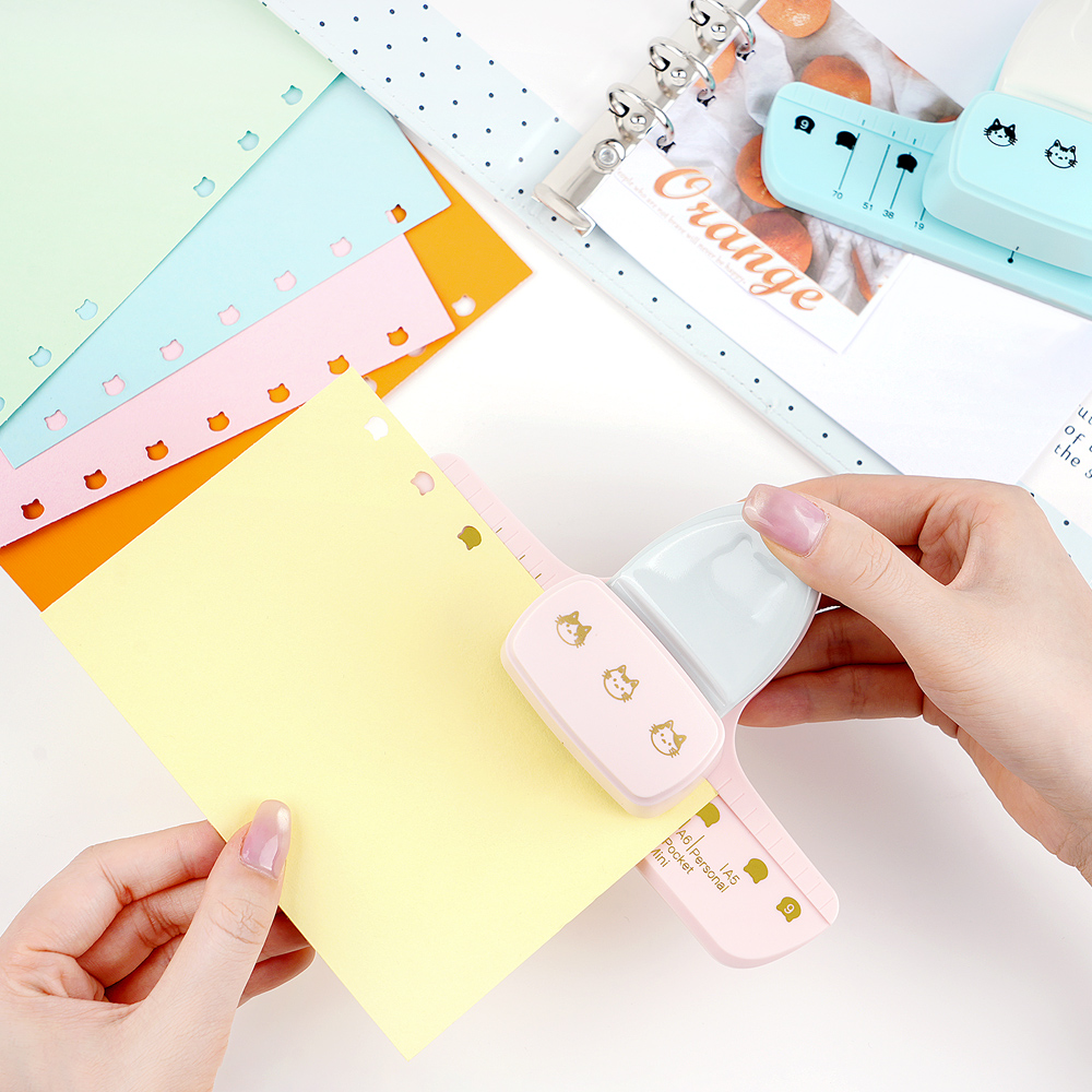 Cute Cat Head 3-Hole Punch for - Paper Punch 3 Hole review and price
