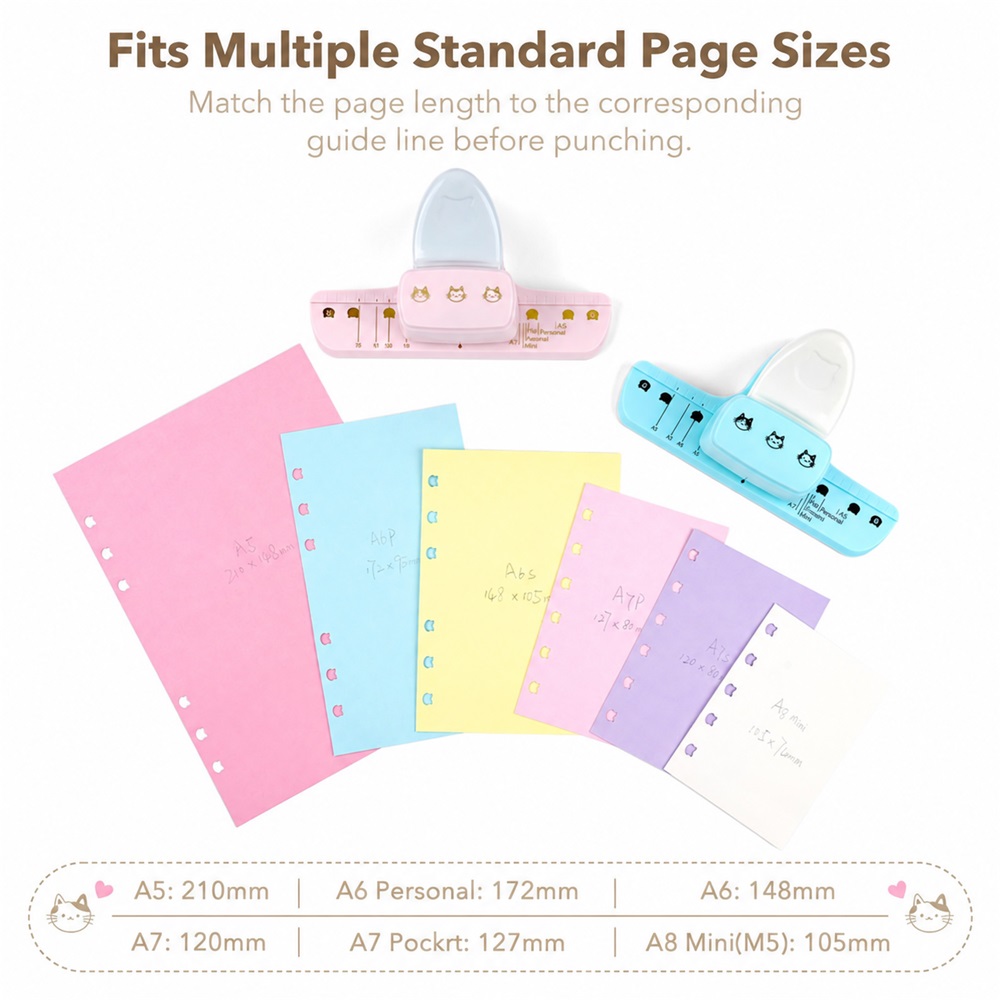 Cute Cat Head 3-Hole Punch for - Paper Punch 3 Hole review and price
