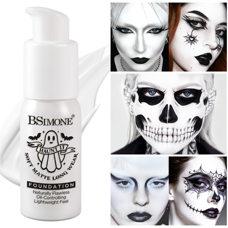 White Liquid Foundation, Matte - Correction Fluid White review and price