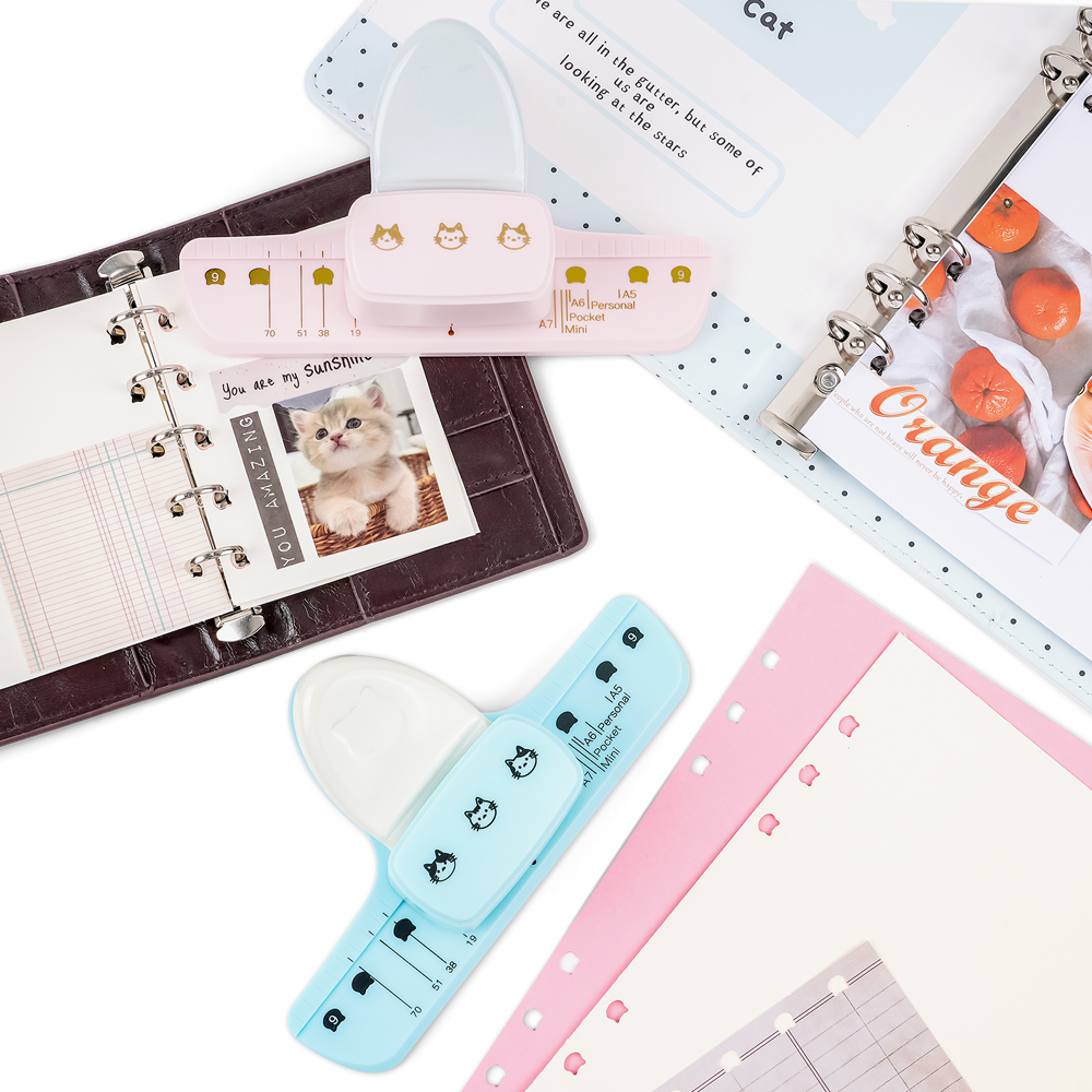 3-Hole Cute Cat Head Paper Pun - Paper Punch 3 Hole review and price