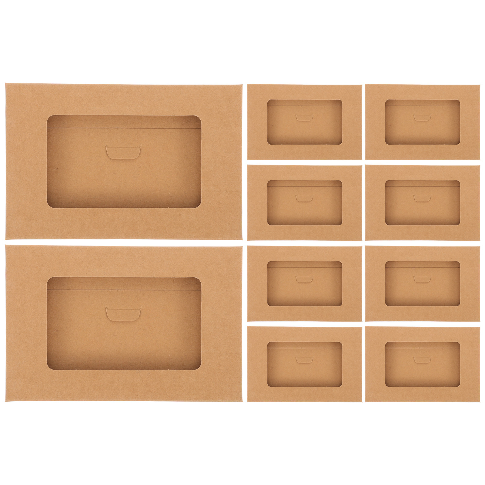 10Pcs Postcard Boxes Kraft Pap - Letter Envelope Kraft review and price