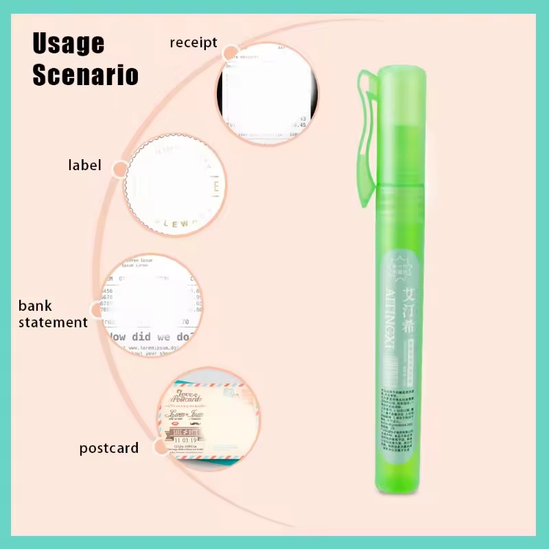 Data-Erase Privacy Spray Pen H - Correction Fluid White review and price